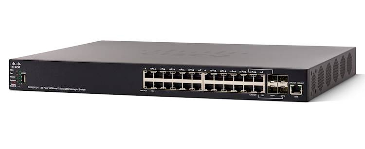Cisco SX550X-24-K9-EU Network Switch Managed L3 Black